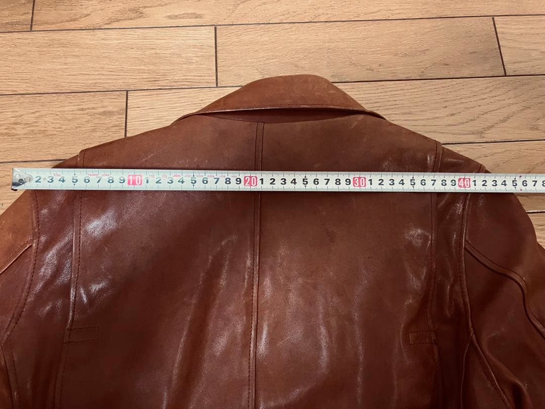 古*賀様 SEVESKIG(セヴシグ) 馬革　レザーライダースジャケット