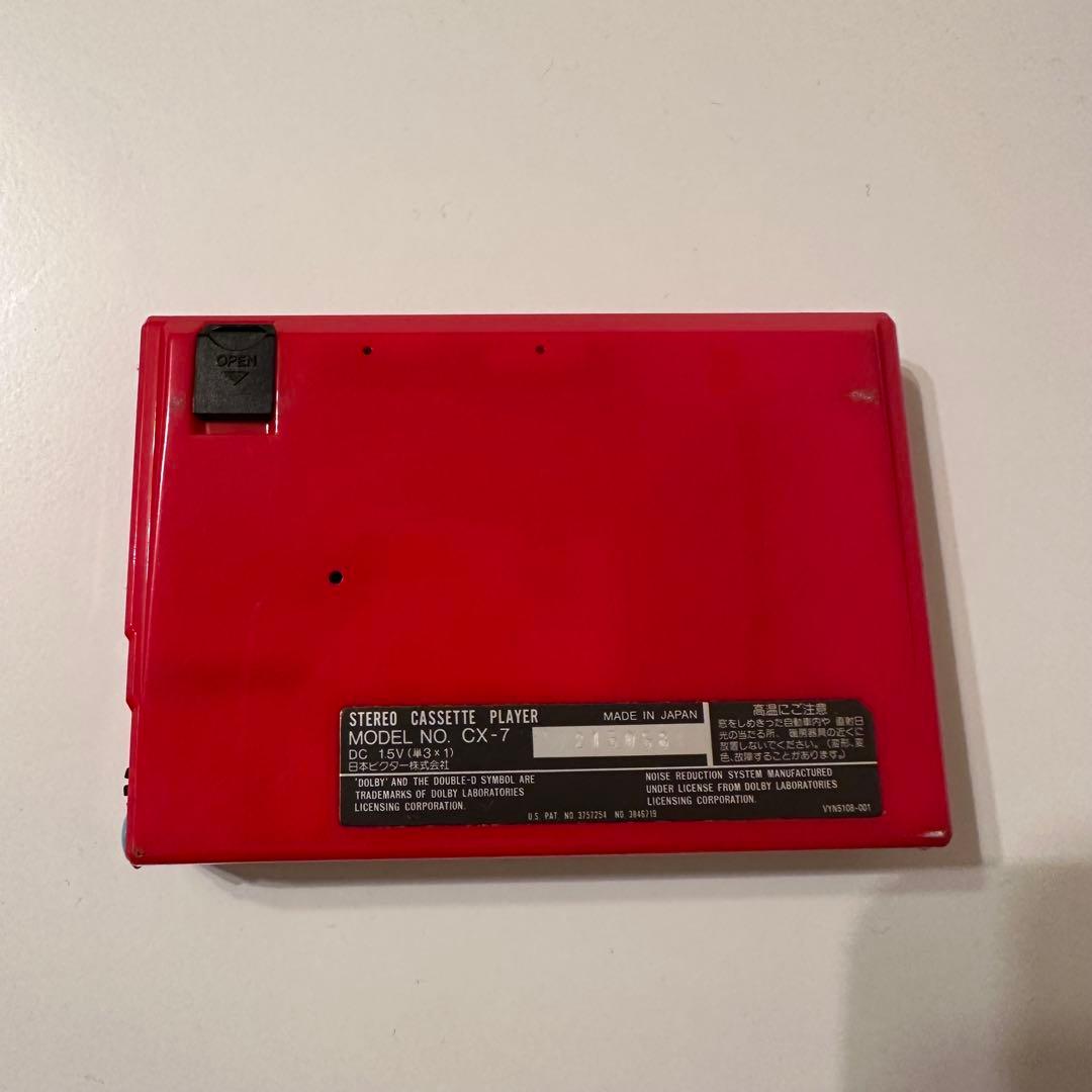 《最終値下げ》Victor TEPEE CX-7 カセットプレーヤー