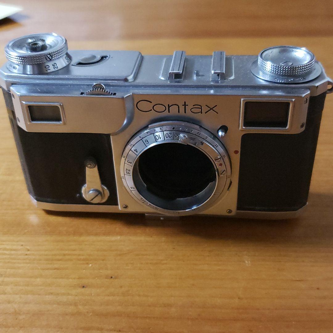 Contax ll　革ケース付き　故障品　1937年戦前のカメラ
