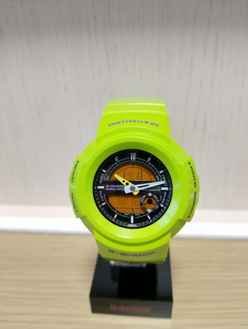 G-SHOCK AW-582SC グリーン アナデジ 美品です♪