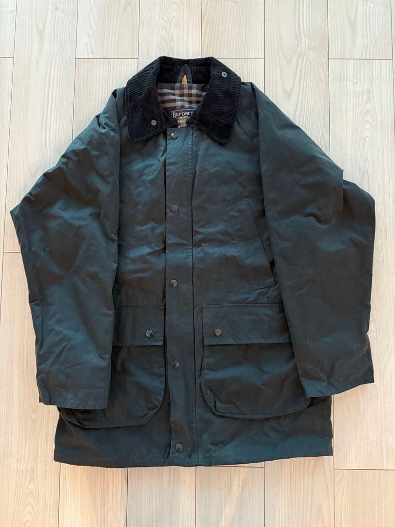 1990年代Burberryのオイルドコート