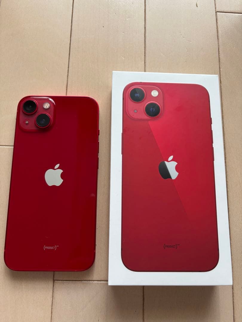 ★ナンキンさん専用★iPhone13(箱付) レッド＆ピンク2台