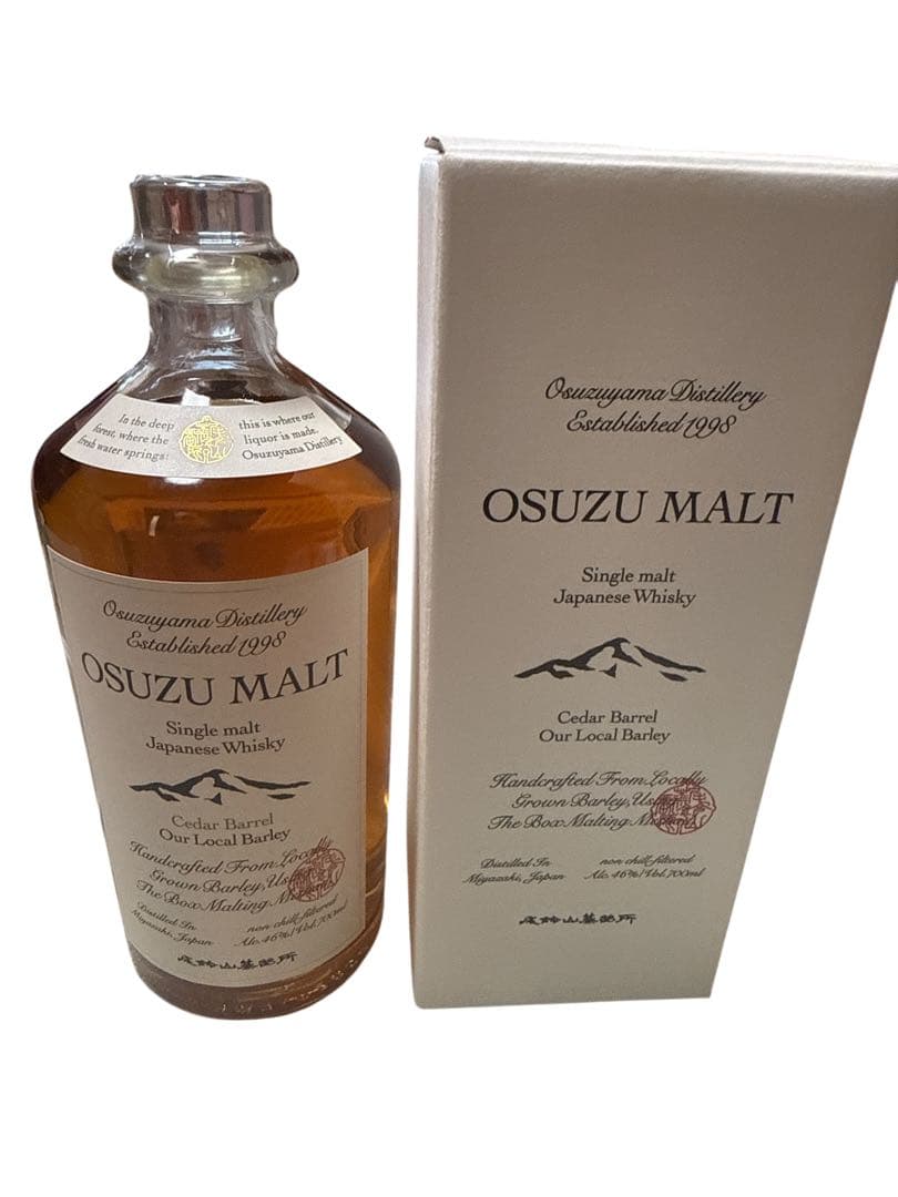 【未開栓箱付】尾鈴山蒸留所 尾鈴モルト シングルモルトウイスキー700ml46度