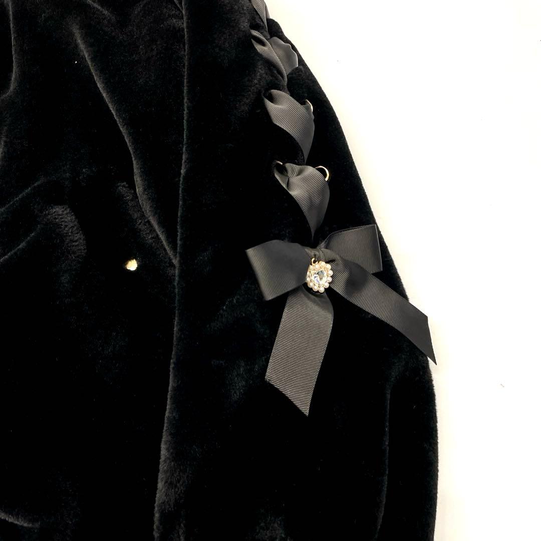 LIZLISA リズリサ　うさぎ耳ファーブルゾン　アウター⑥3076