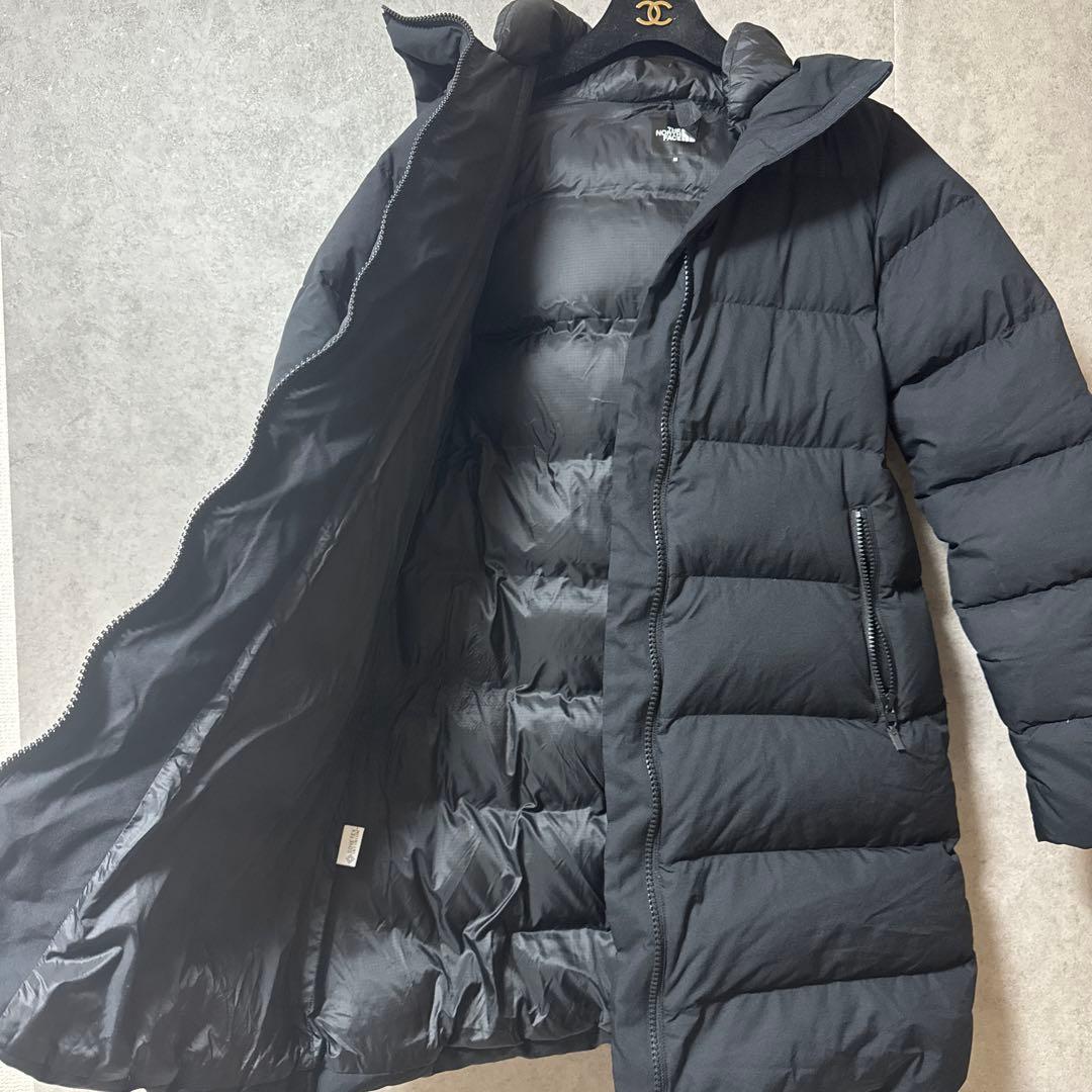 【最安値！早い者勝ち】 ノースフェイス ウィンドストッパーダウンシェルコート 黒