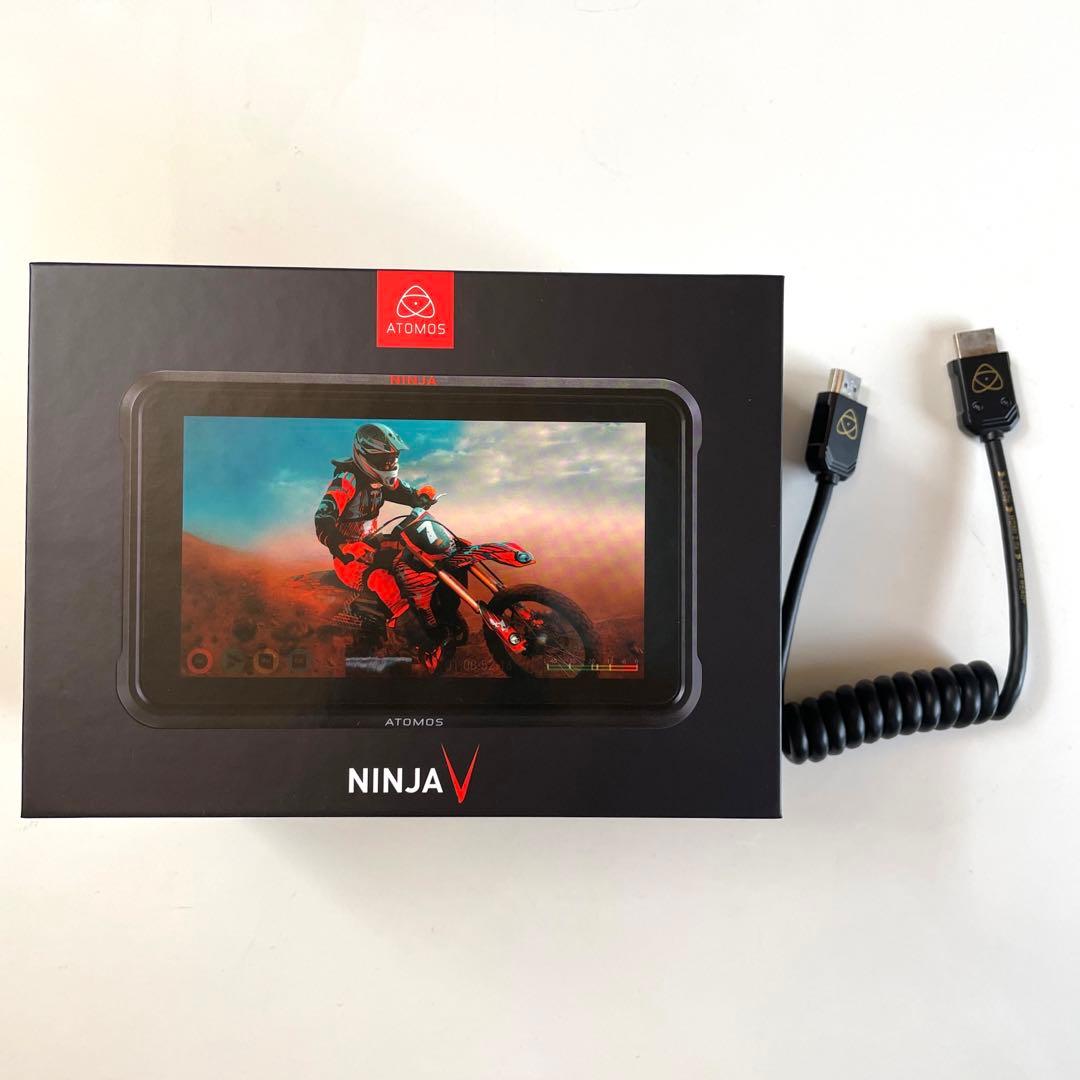 【新品未使用】ATOMOS NINJA V ＋ 専用HDMIケーブル付