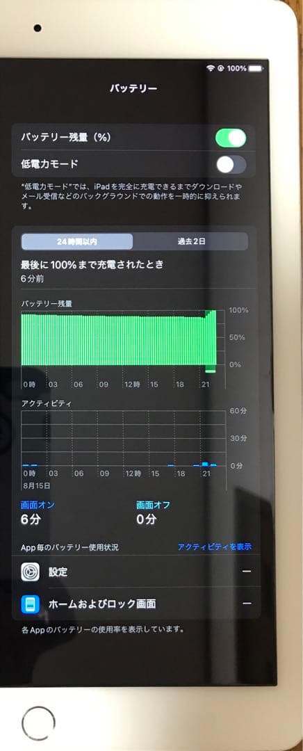 iPad Air 2 WiFi+CELL シルバー128G