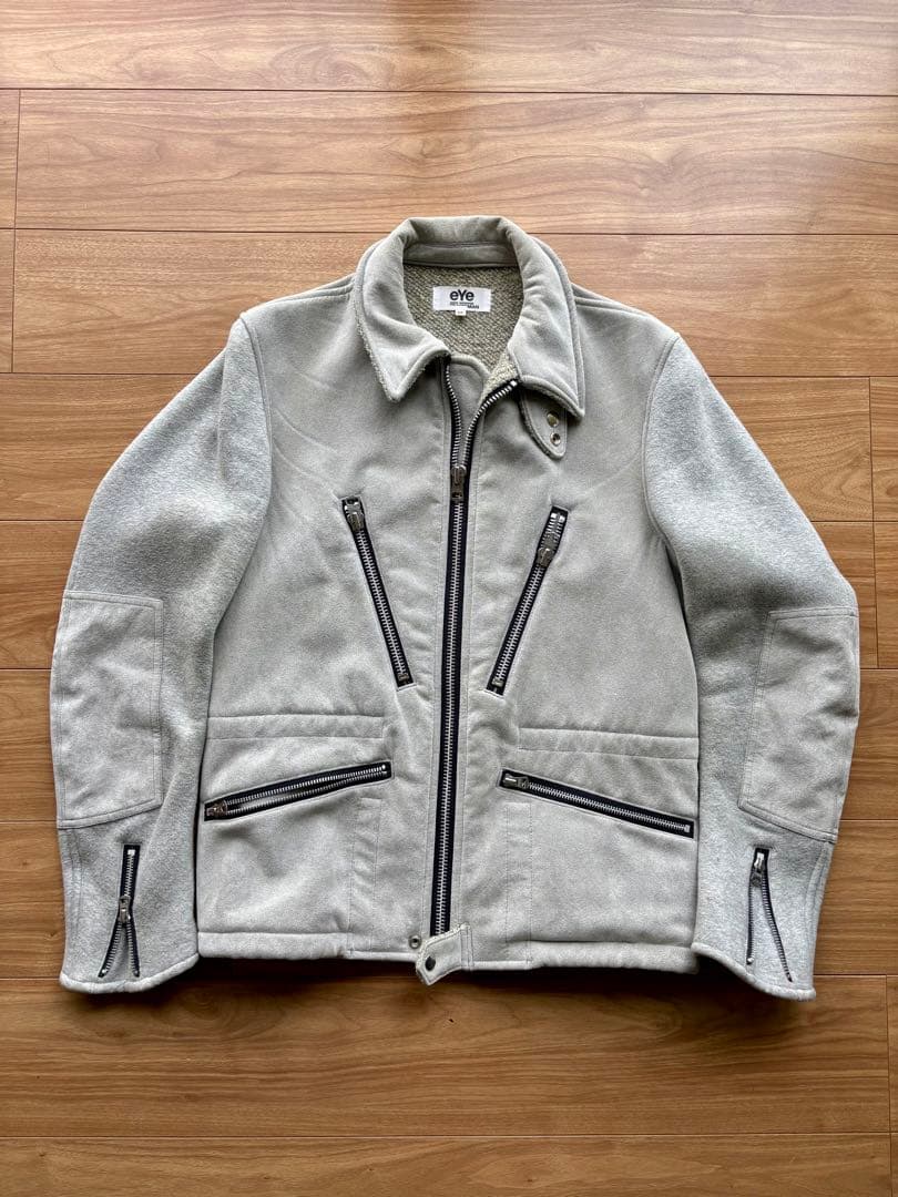 JUNYA WATANABE MAN スエード シングルライダース