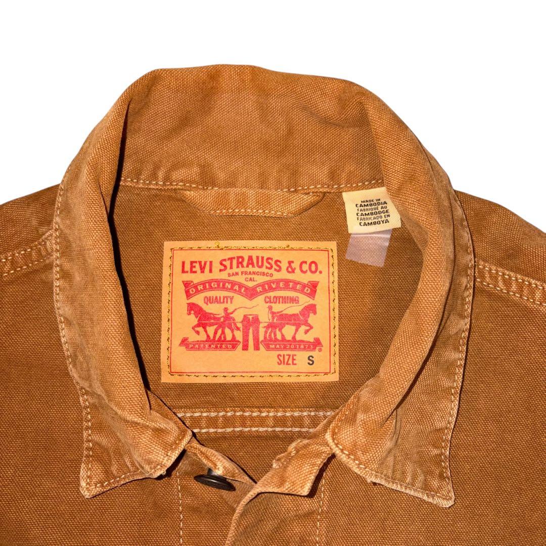 リーバイス サンライズ トラッカージャケット ダック Levi's ブラウン