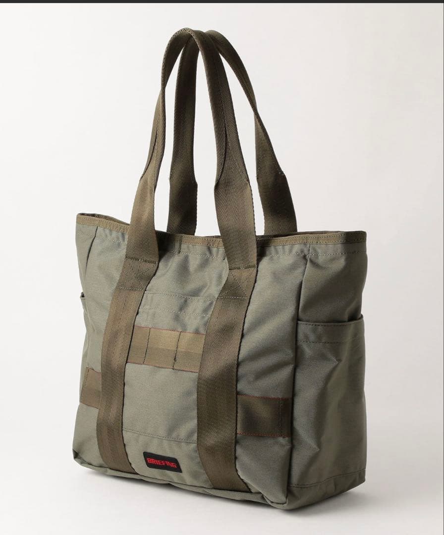 オリーブグリーン トートバッグ