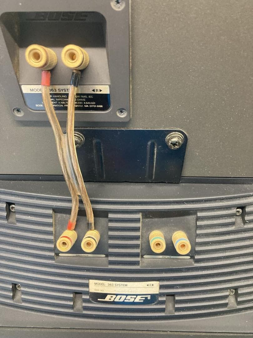 BOSE ボーズ ペア スピーカー 363SYSTEM ジャンク