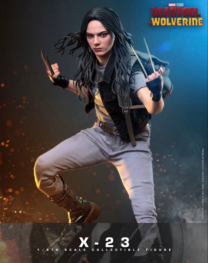 ホットトイズ　ムービーマスターピース　デッドプール　ウルヴァリン x-23