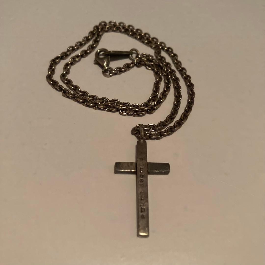 【1/28限定価格】ナンバーナイン JAM クロス　ネックレス