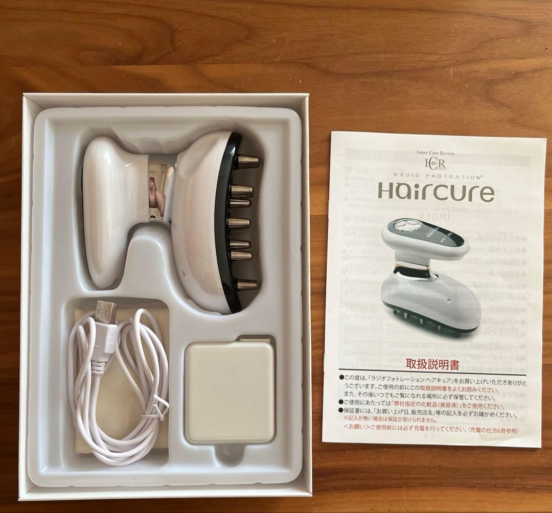 ヘアキュア　Haircure 美顔器 頭皮