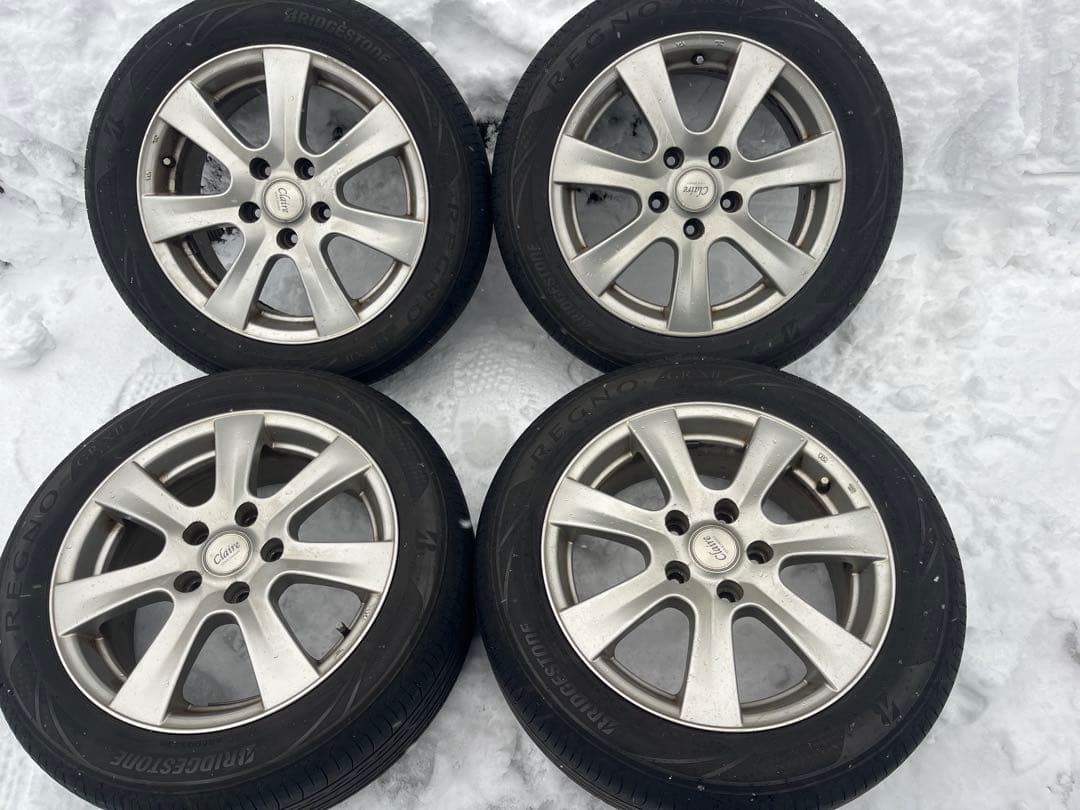 サンライズ①205/55R16 2023年製造　BSレグノアルミ1本