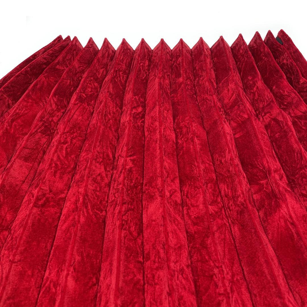 【金華山センターカーテン　標準ルーフ用】トラック間仕切り（チンチラレッド）