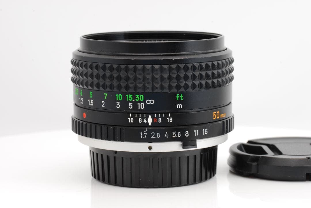 ＊整備済 完動品 ミノルタ MC ROKKOR-PF 50mm f/1.7 銘玉
