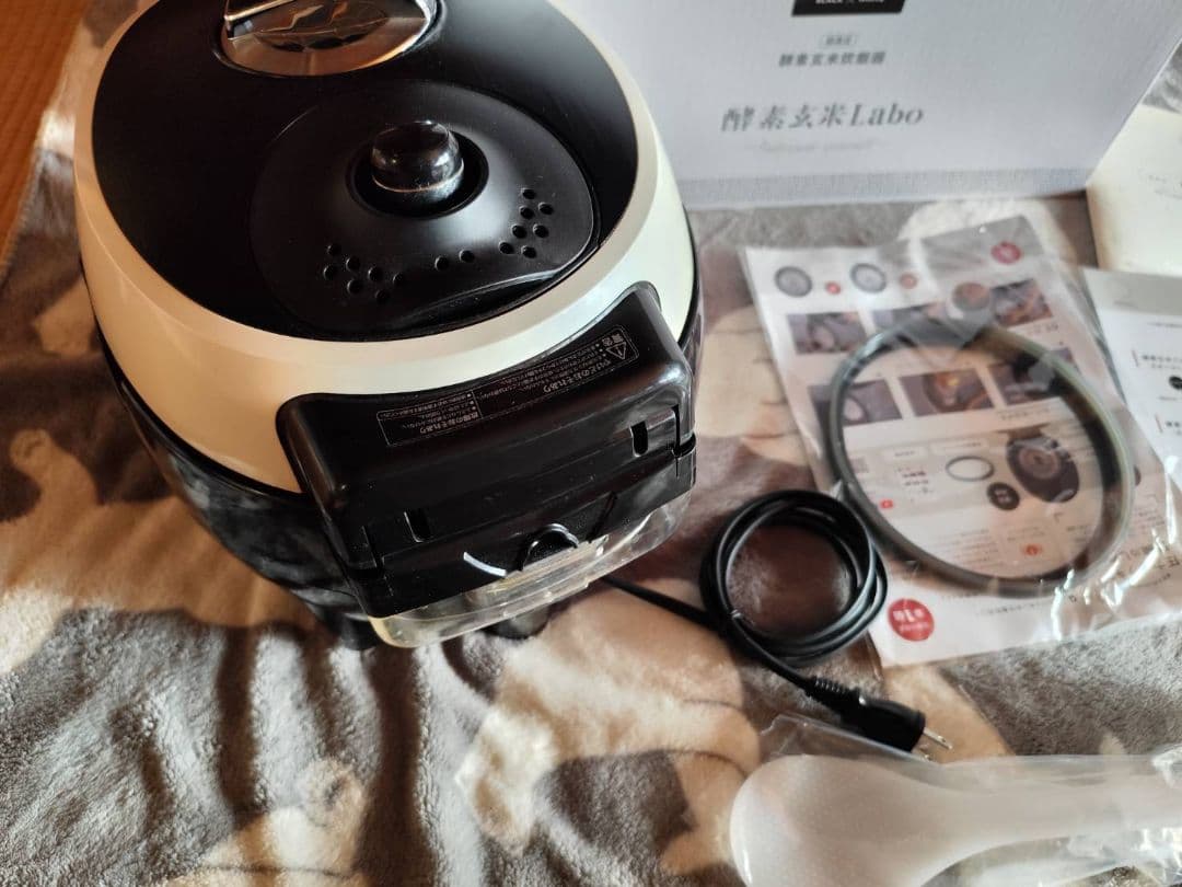 ◇動作良好◇【元箱あり／付属品完備】玄米labo 炊飯器 玄米専用 高級炊飯器◇