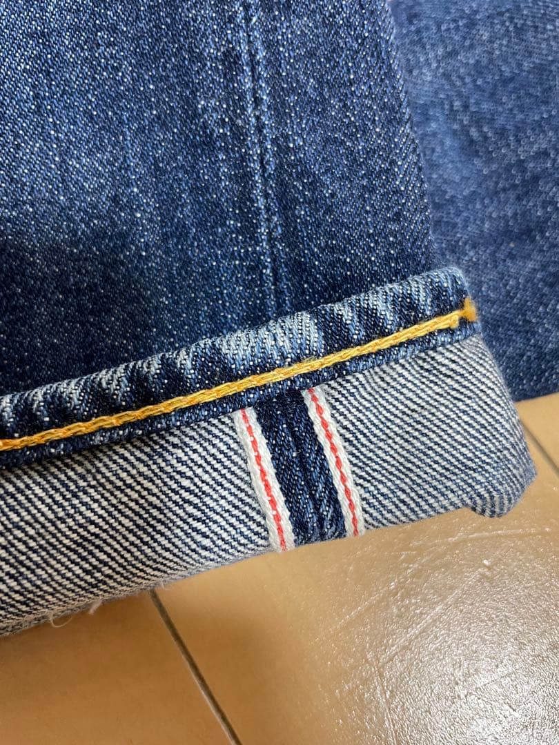 EVISU No.2 Lot.2001 W32×L32 ピンク大黒　ビッグカモメ