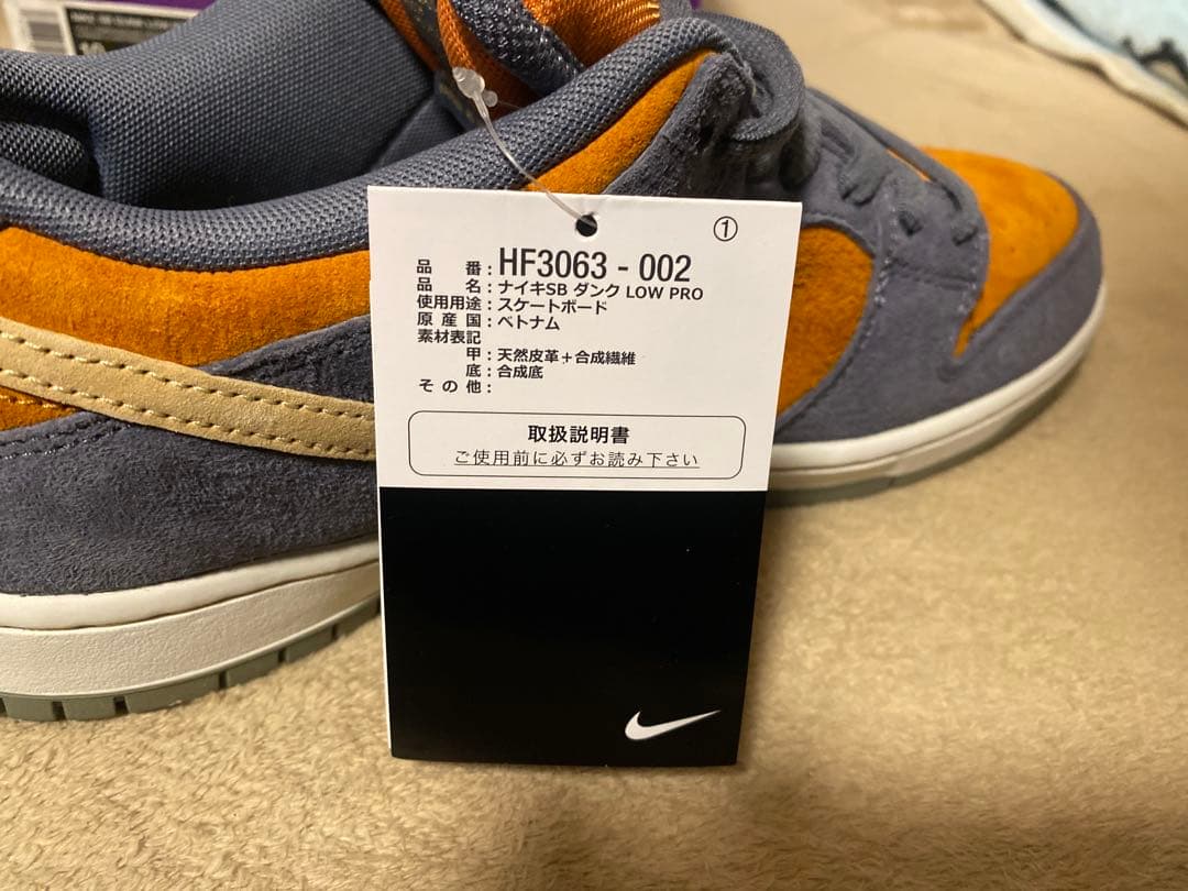 新品 NIKE SB DUNK LOW ナイキエスビー ダンクロー US10