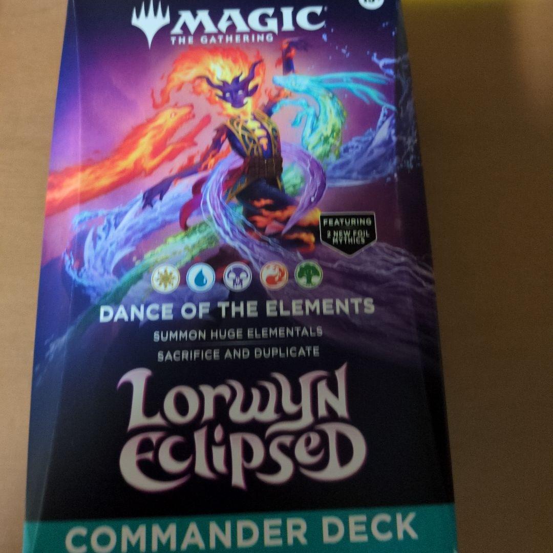 【匿名配送】MTG 統率者デッキ未開封 ローウィンの混迷 英語版