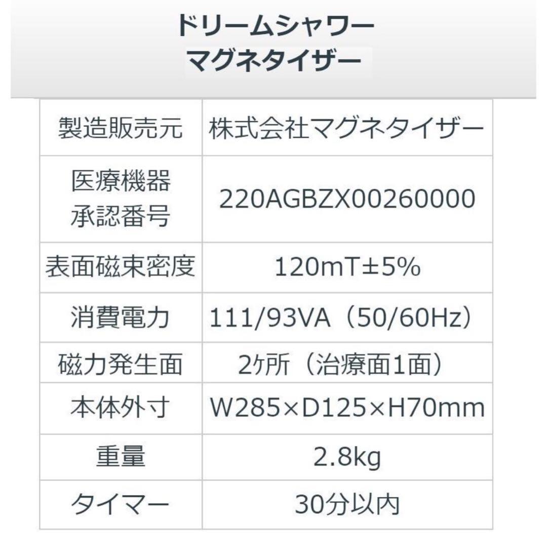 ペコ　磁気治療器マグネタイザー 4個椅子着用状態で発送