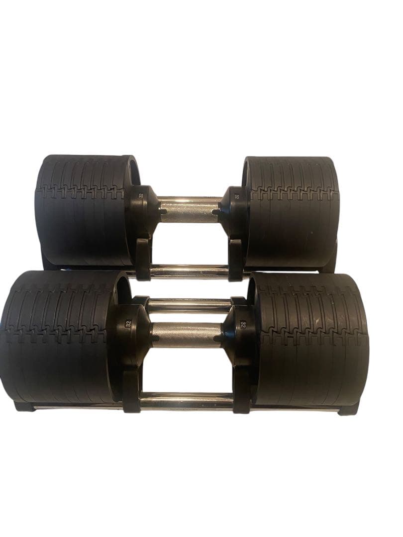 ざわ【良品】NUO フレックスベル　32キロ2個、スタンド1/4梱包その②