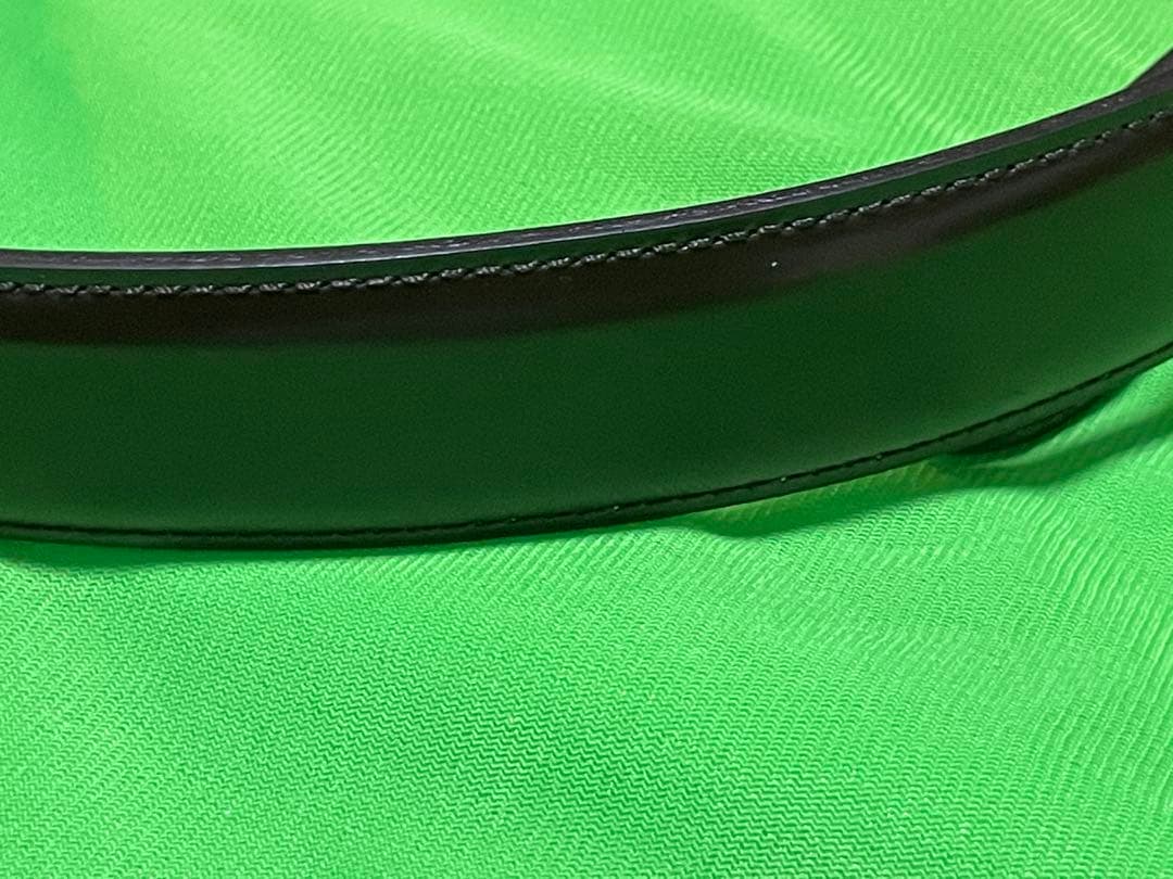 ほぼ新品 コードバンベルト ダークブラウン 日本製