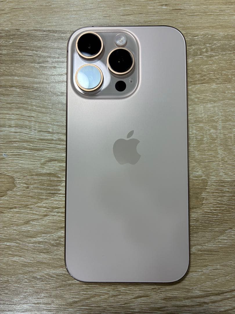 【極美品-ジャンク】　iPhone16 pro 128GB