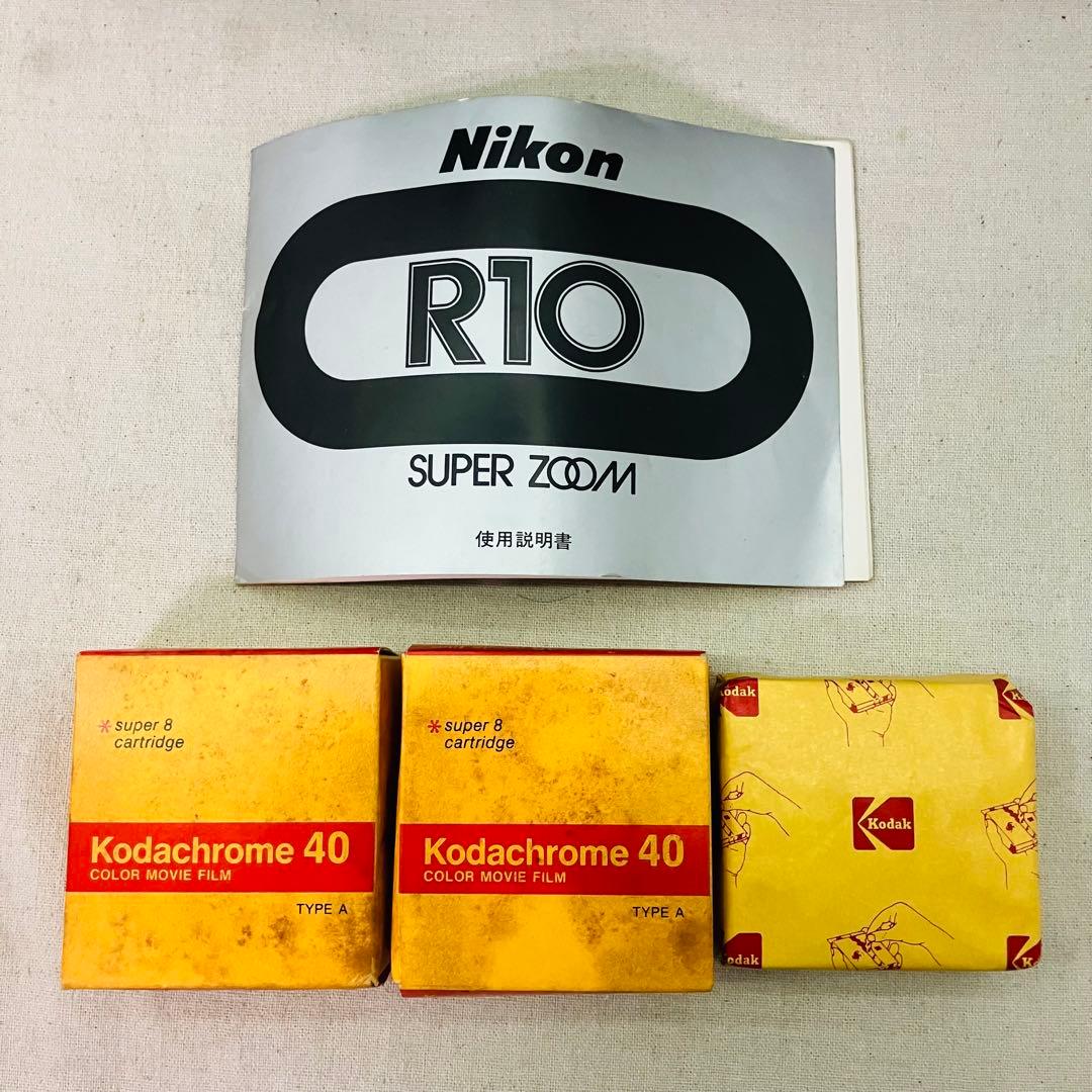当時物／レア Nikon ニコン R10 Super 8ｍｍビデオカメラ
