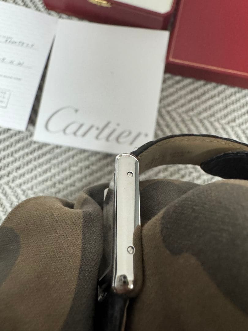 【超美品】カルティエ タンクソロ