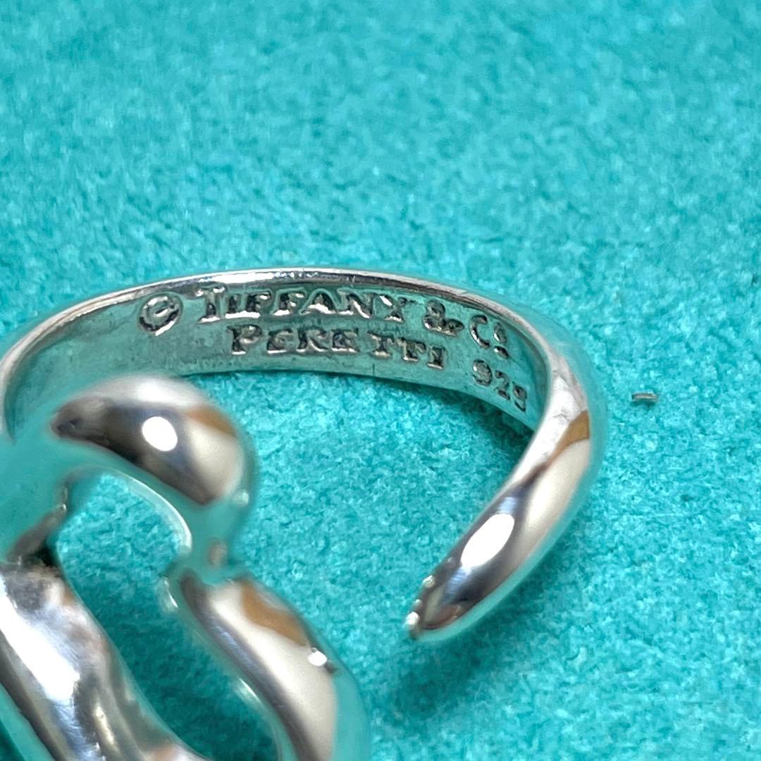 TIFFANY&Co.ティファニー　オープンハートリング　10号