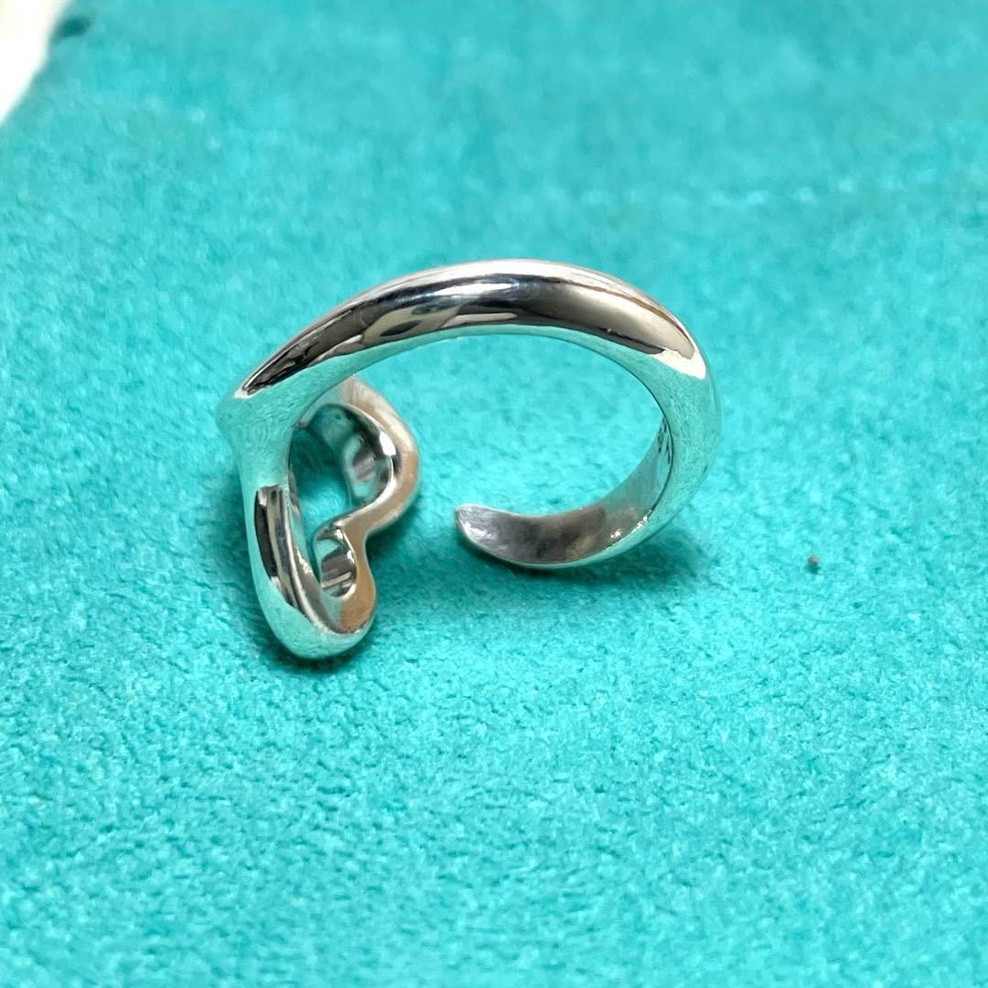 TIFFANY&Co.ティファニー　オープンハートリング　10号