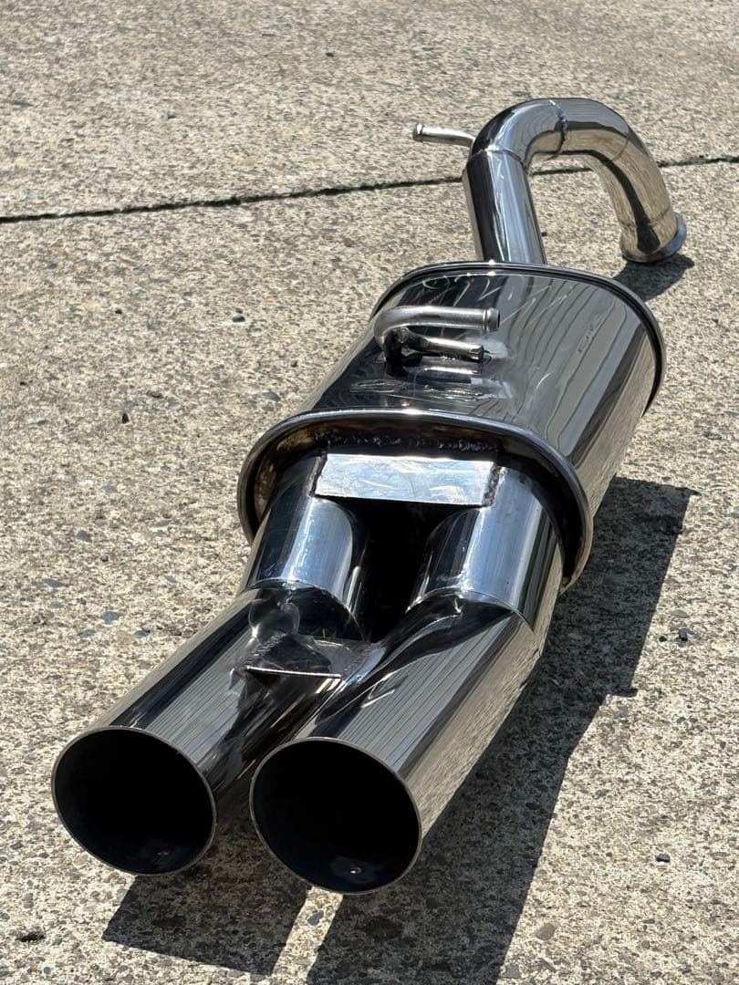 bB NCP30 デュアル マフラー