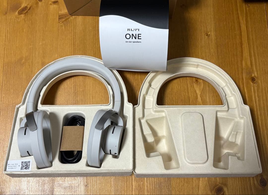 nwm ONE MBH001 ワイヤレス ヘッドホン オープンイヤー型