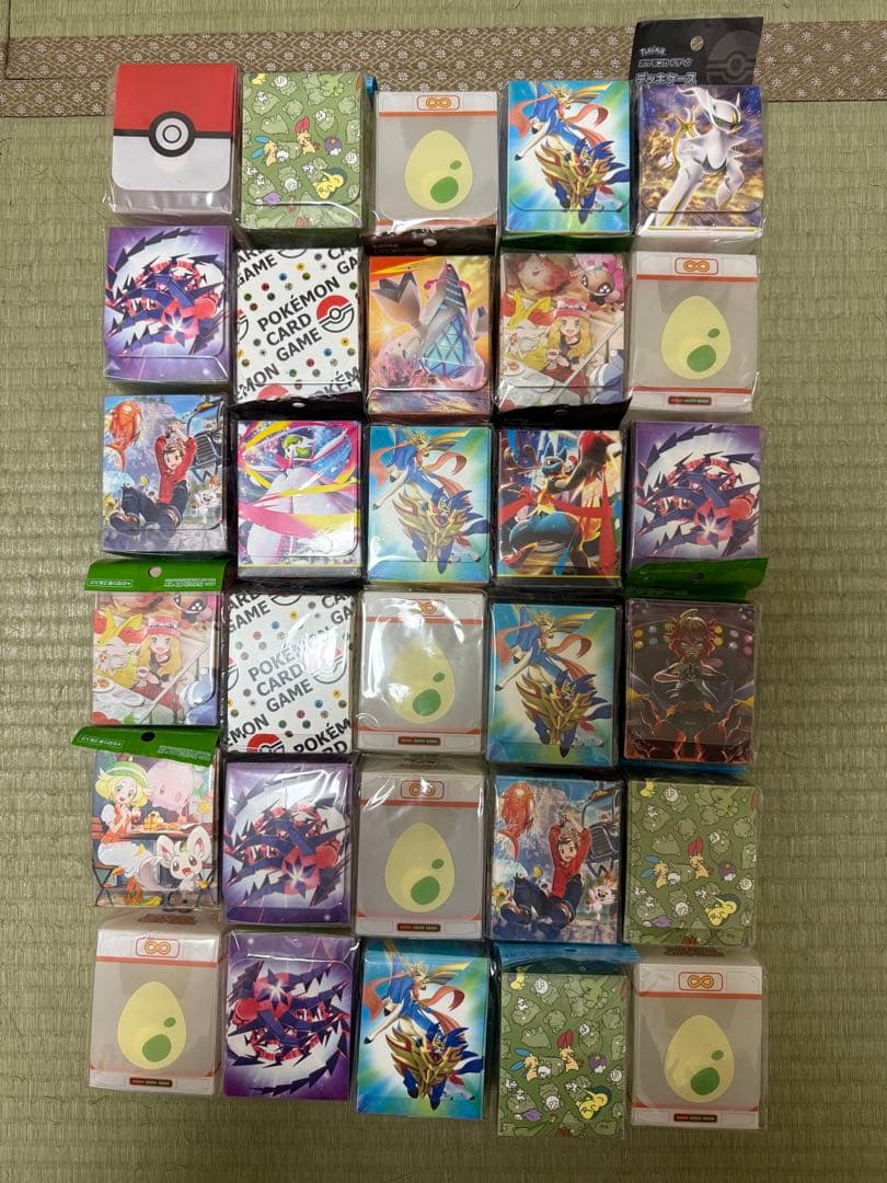 ポケモンカード　新品未開封　デッキケース　30個
