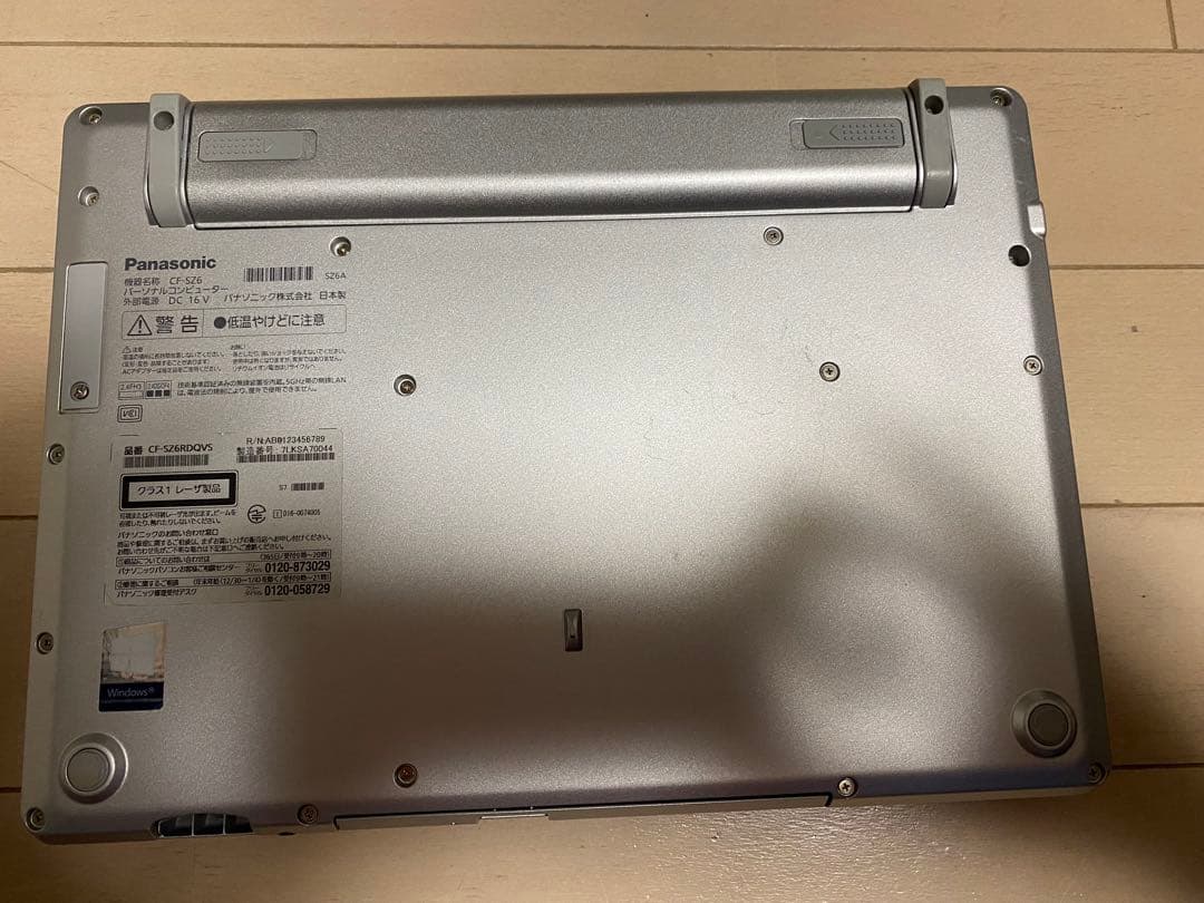X*s様 Panasonic Let's note SZ6 ノートPC