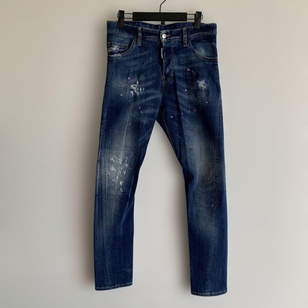 DSQUARED2 ディースクエアード セクシーツイスト 桜ペイント 42