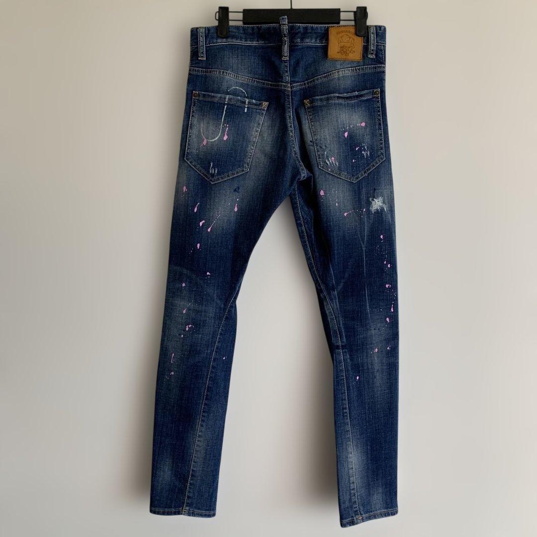 DSQUARED2 ディースクエアード セクシーツイスト 桜ペイント 42