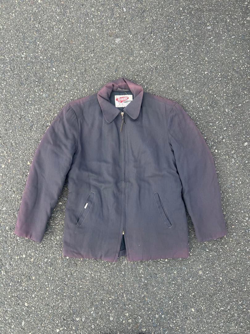 p*も様 50s RUGBY ウールギャバジンジャケット / ヴィンテージ