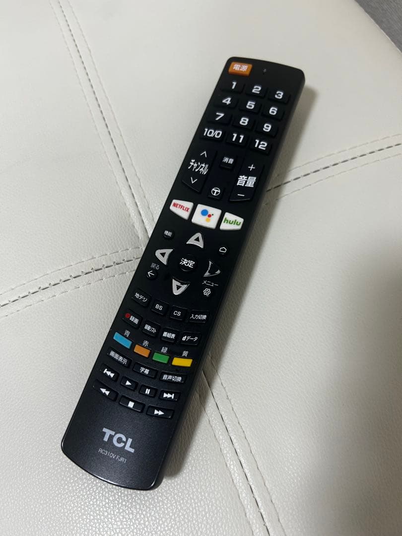 TCL 4K液晶テレビ Android TV 43P8B スマートテレビ
