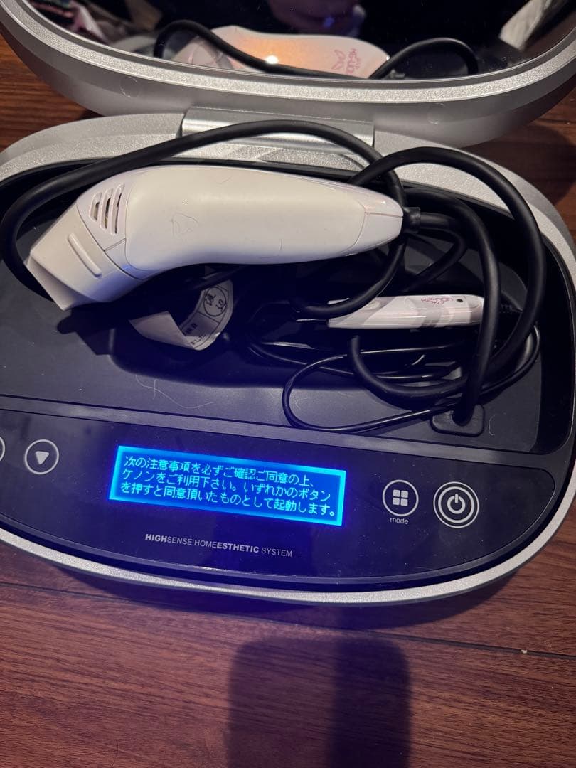 ケノン 家庭用脱毛器　未使用ストロングカートリッジ付き、箱、説明書なし