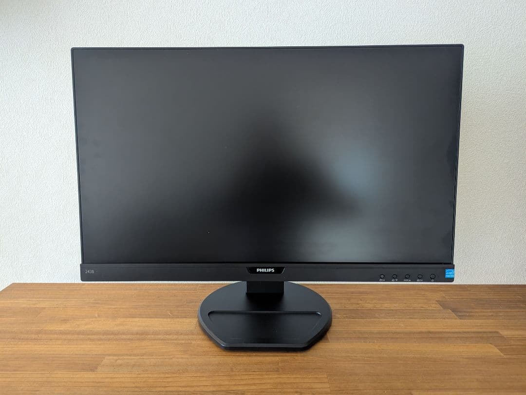 Philips 23.8型ディスプレイ 343B9/11 USB-C PD65w