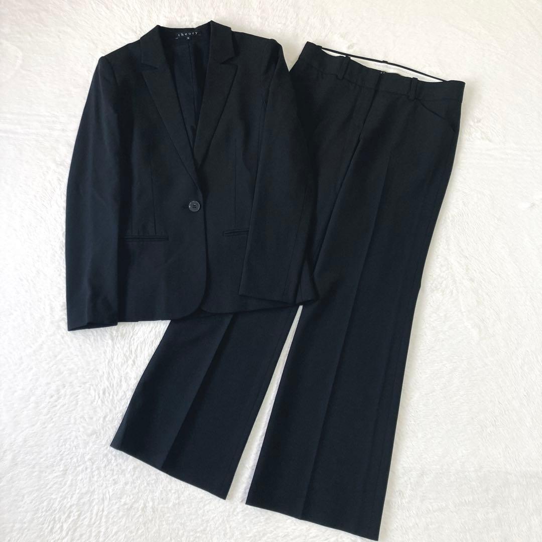 Theory★ TAILOR テーラード ジャケット パンツ スーツ 黒 S