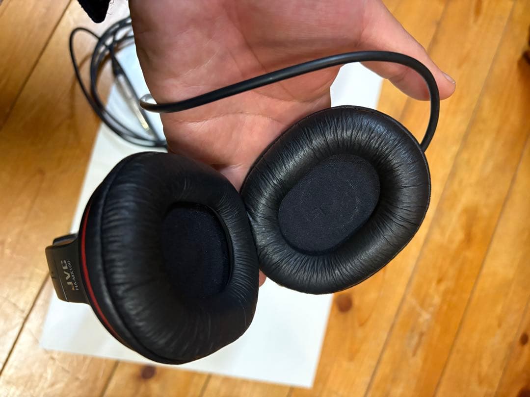 JVC スタジオモニターヘッドホン HA-MX100 Z 密閉型