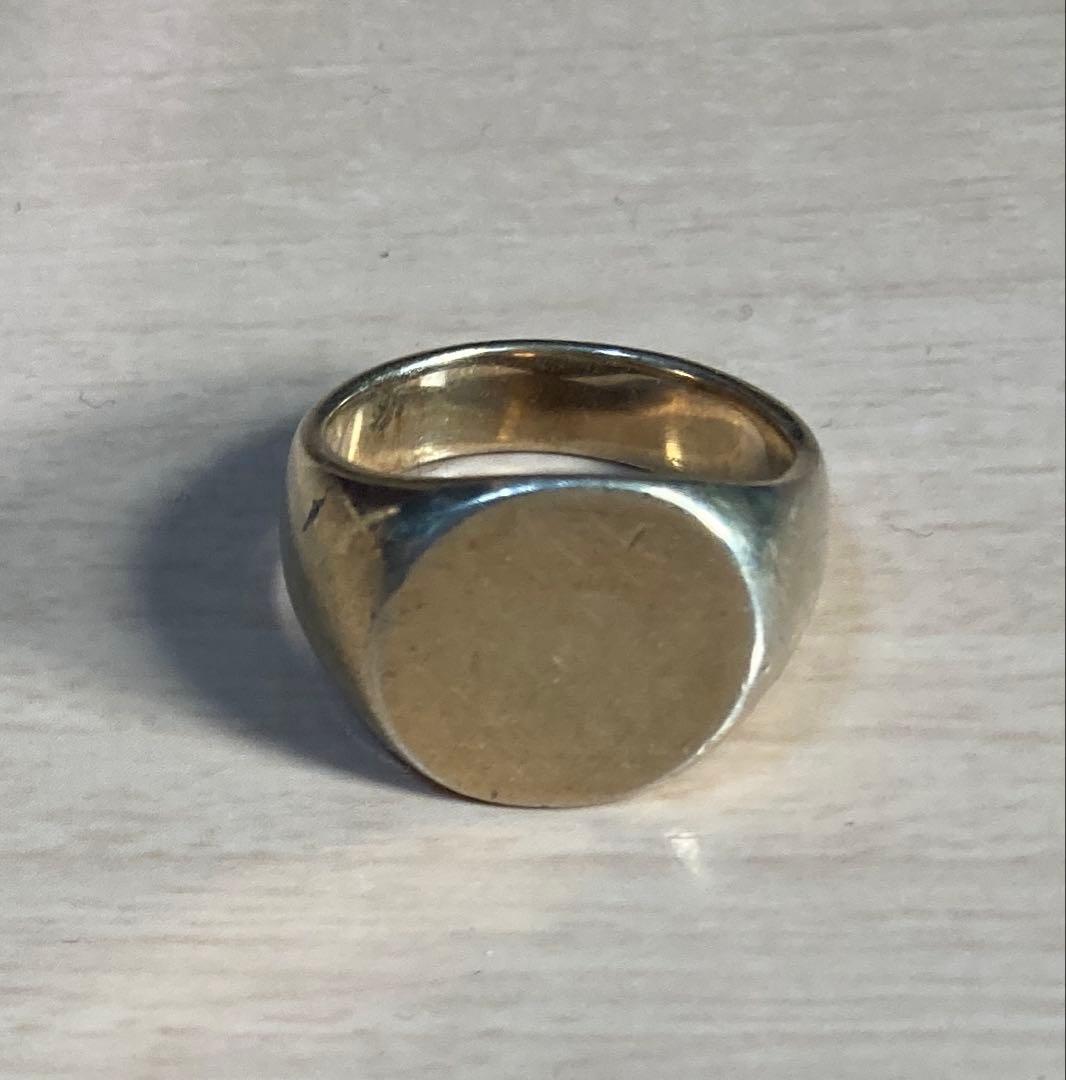 soerte Minimal signet ring ミニマルシグネットリング