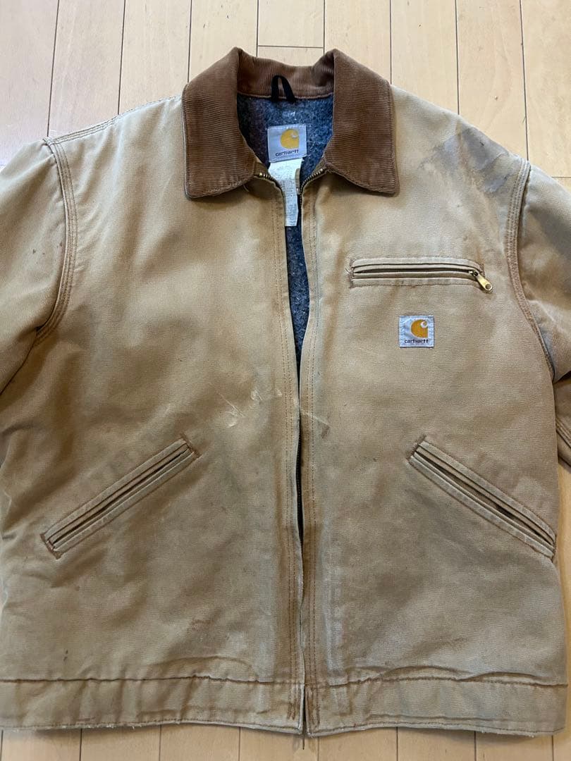Carhartt ベージュ コットンジャケット