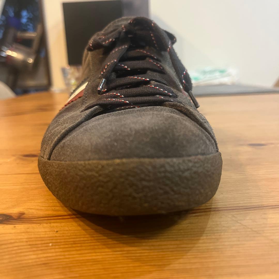MONCLER ブラウン　スニーカー　スエード　綺麗です♪
