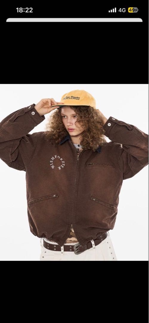 wish for ever アウター　y2k ストリート