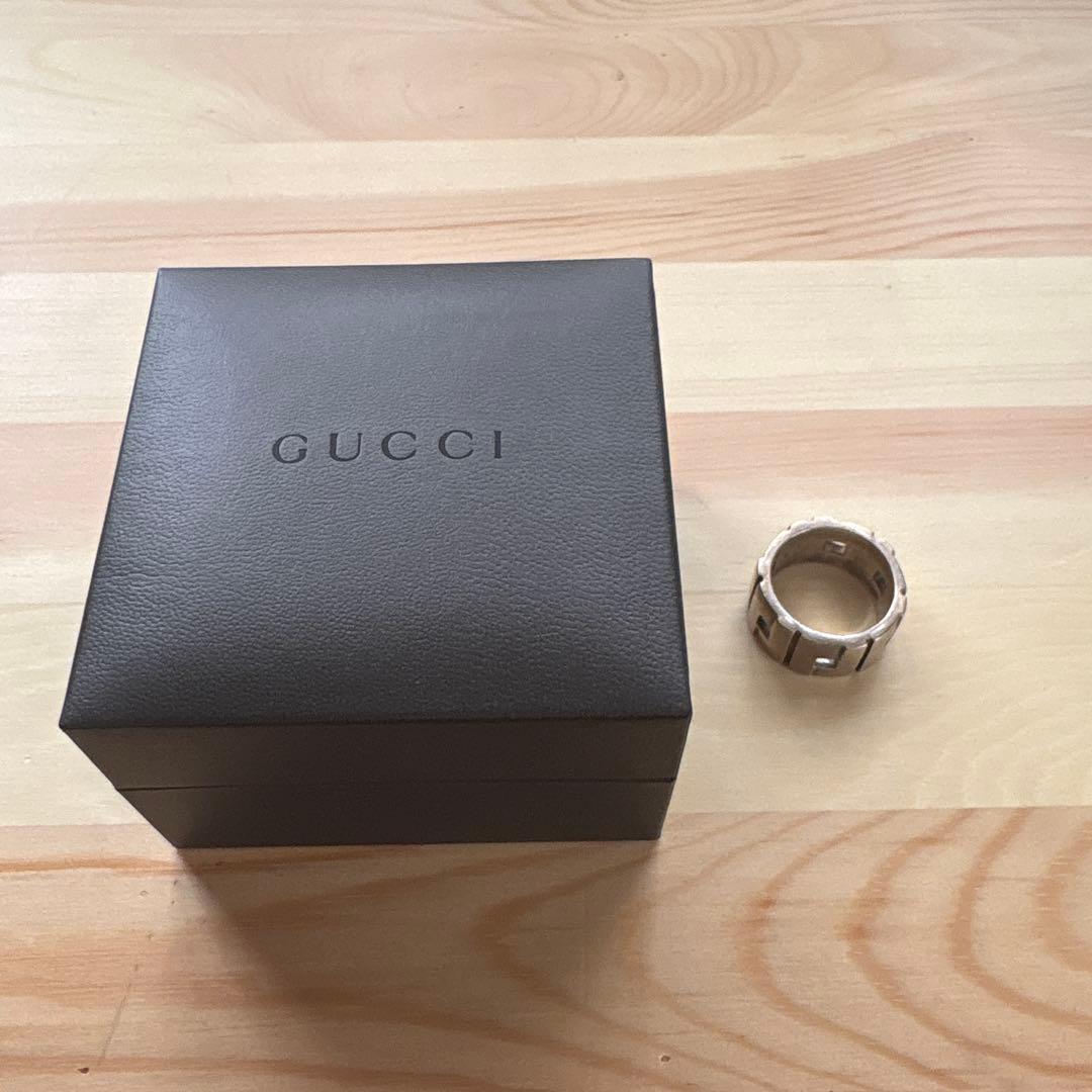 GUCCIリング シルバー925 20号